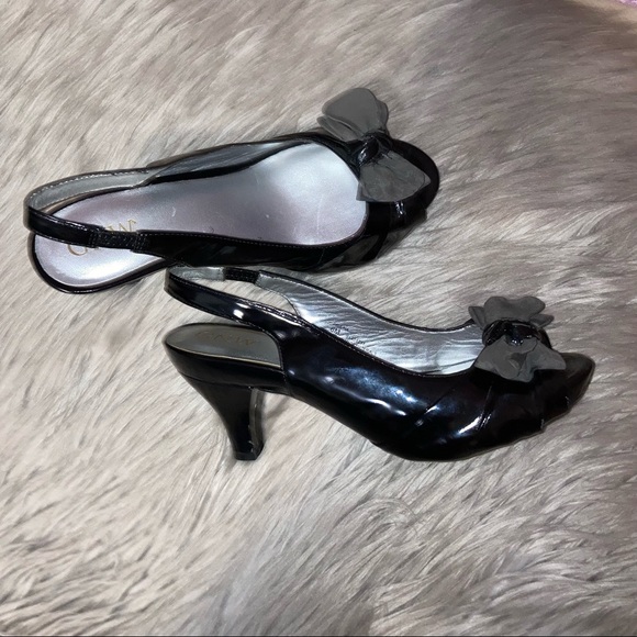 GNW black kitten heels size 6 - Picture 4 of 8